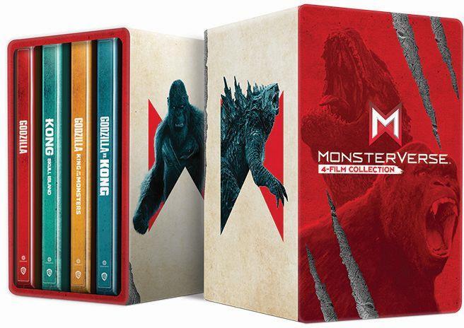 Monsterverse - Coffret 4 Films