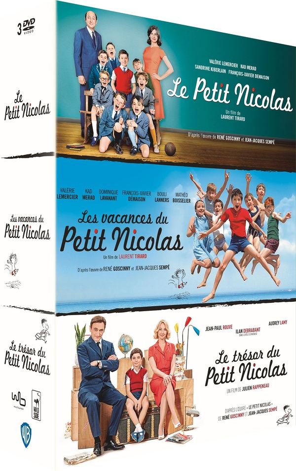 Le Petit Nicolas + Les vacances du Petit Nicolas + Le trésor du Petit Nicolas