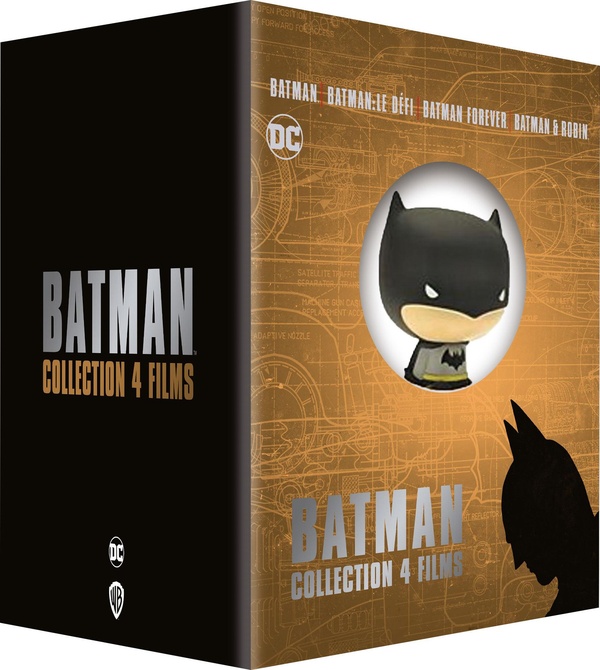 Coffret Batman 1 à 4 - Edition spéciale E. Leclerc + Tirelire