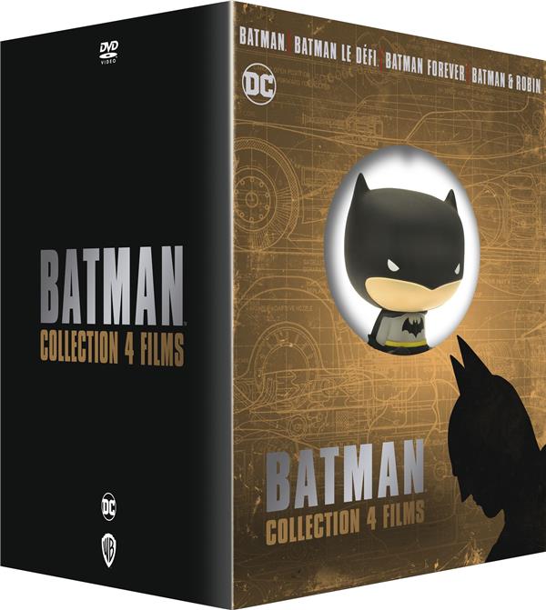 Coffret Batman 1 à 4 - Edition spéciale E. Leclerc + Tirelire