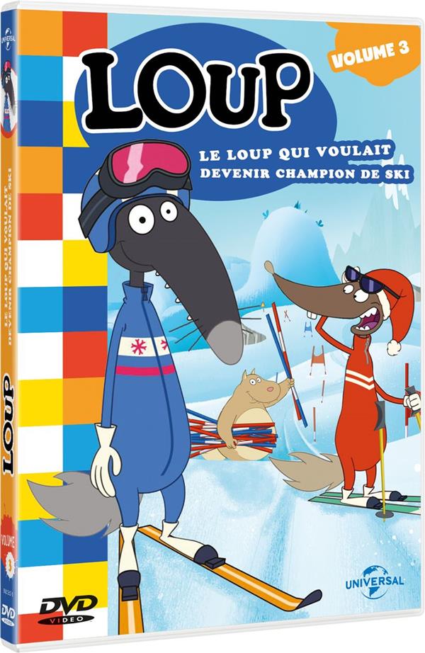 Loup, vol. 3 : le loup qui voulait devenir champion de ski