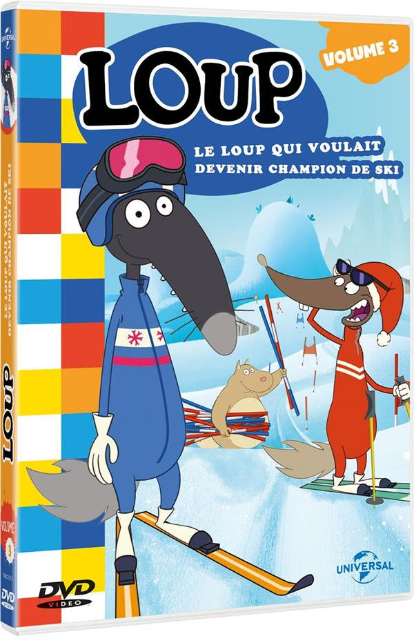 Loup, vol. 3 : le loup qui voulait devenir champion de ski