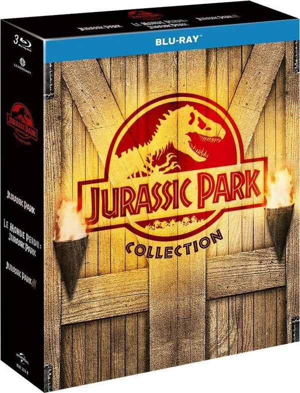 Jurassic Park 1 à 3 : Jurassic Park + Le Monde perdu + Jurassic Park III
