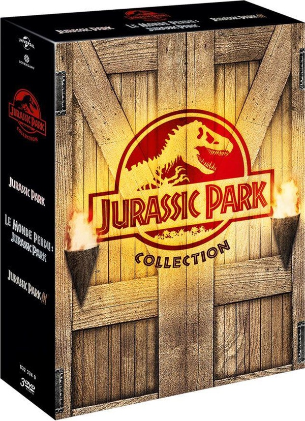Jurassic Park 1 à 3 : Jurassic Park + Le Monde perdu + Jurassic Park III