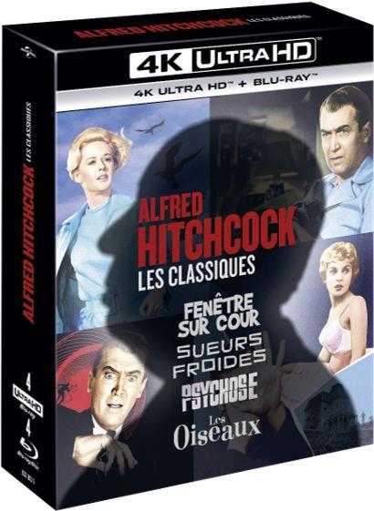 Alfred Hitchcock - 4 films