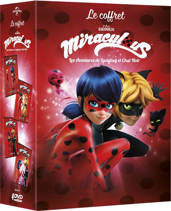 Miraculous, les aventures de Ladybug et Chat Noir - 4 épisodes