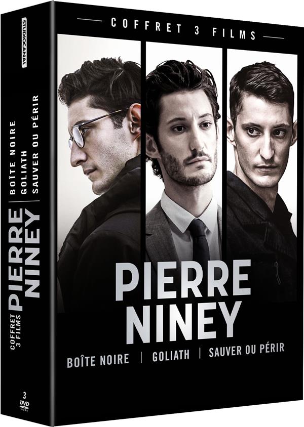 Pierre Niney - 3 films : Boîte noire + Goliath + Sauver ou périr