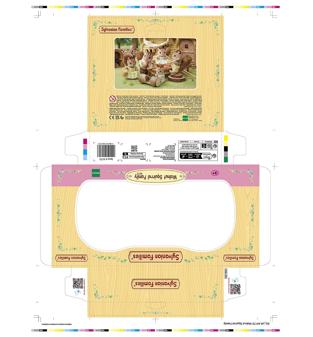 La famille Écureuil Roux