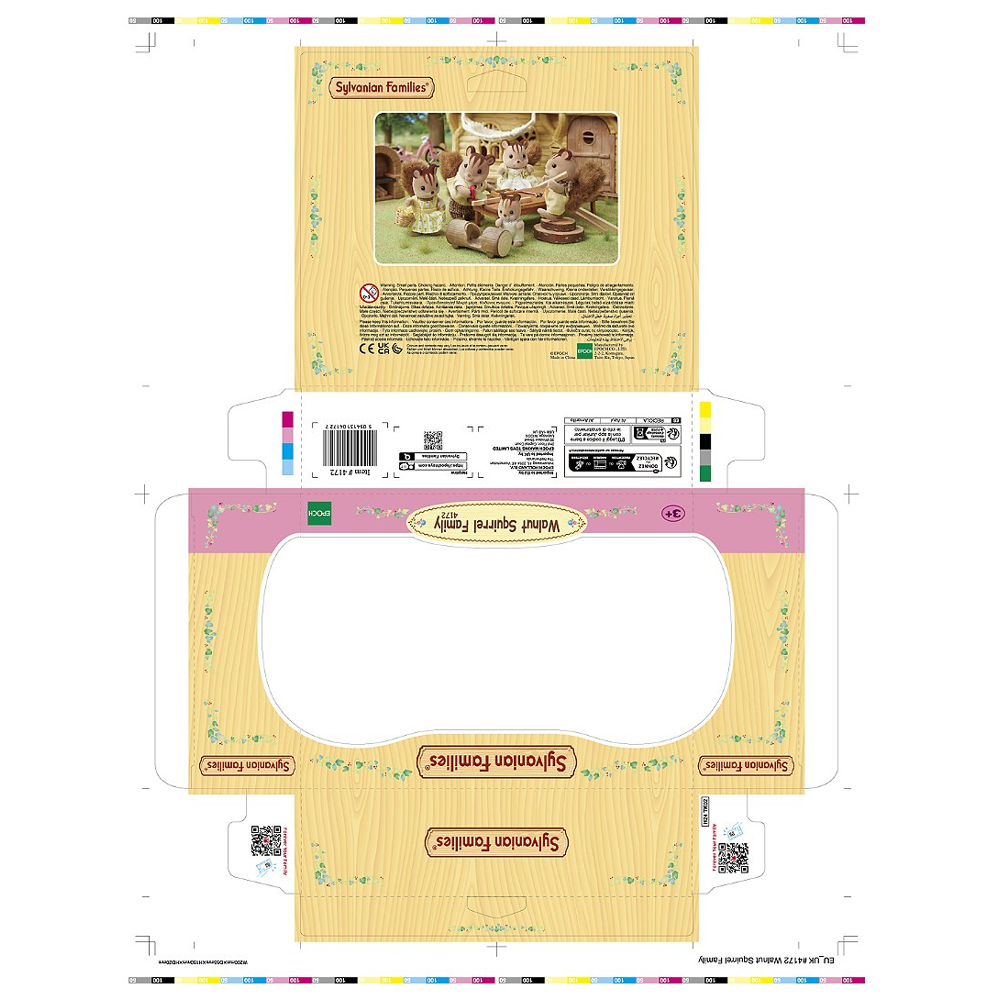 La famille Écureuil Roux