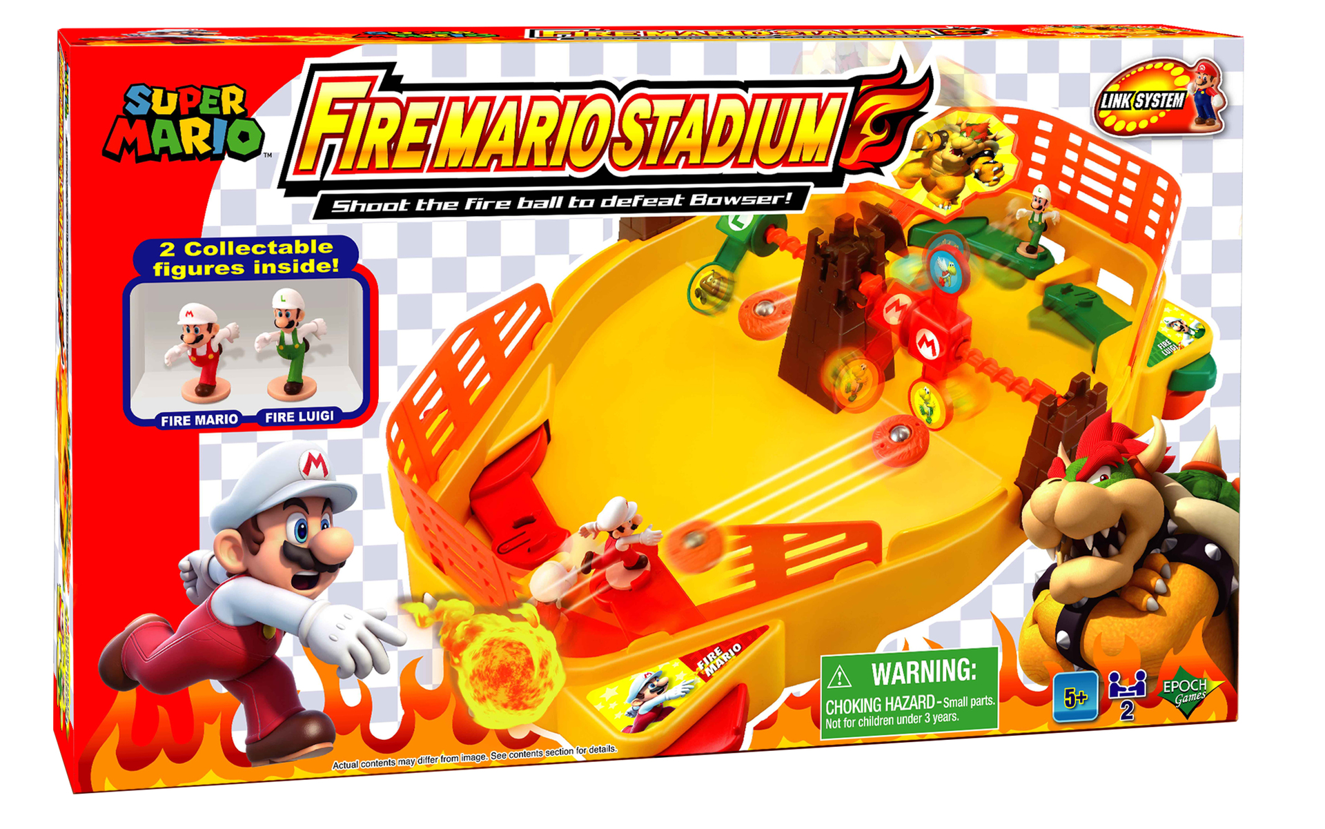 Fire Mario Stadium - Super Mario