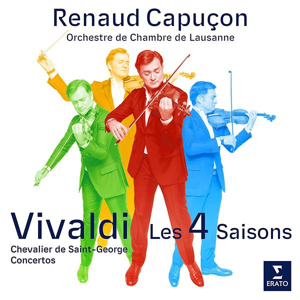 Vivaldi: The Four Seasons-Les 4 Saisons- Chevalier de Saint-George: Concertos pour Violon Op.5 & Op.