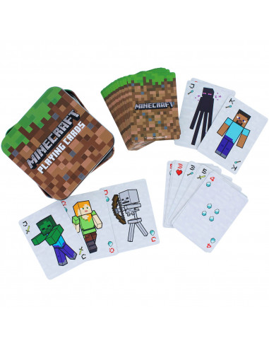 Minecraft - Jeu de cartes à jouer