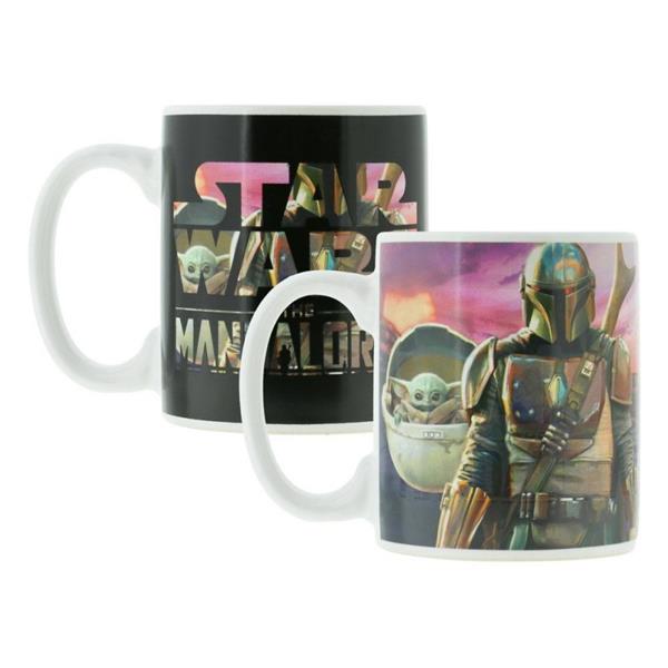 The Mandalorian mug thermique scène