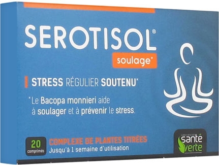 Sérotisol 20 comprimés