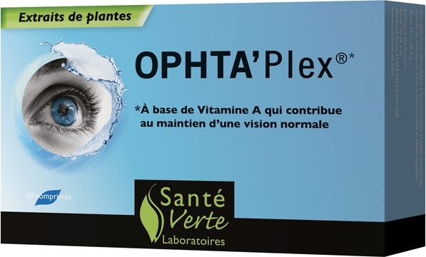 Ophta'plex 30 comprimés