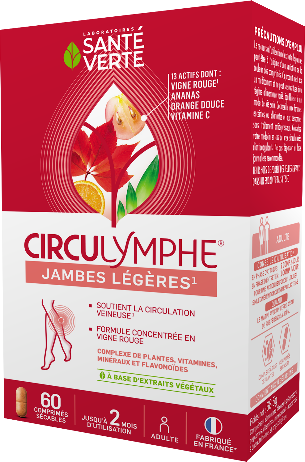 Circulymphe 60 comprimés