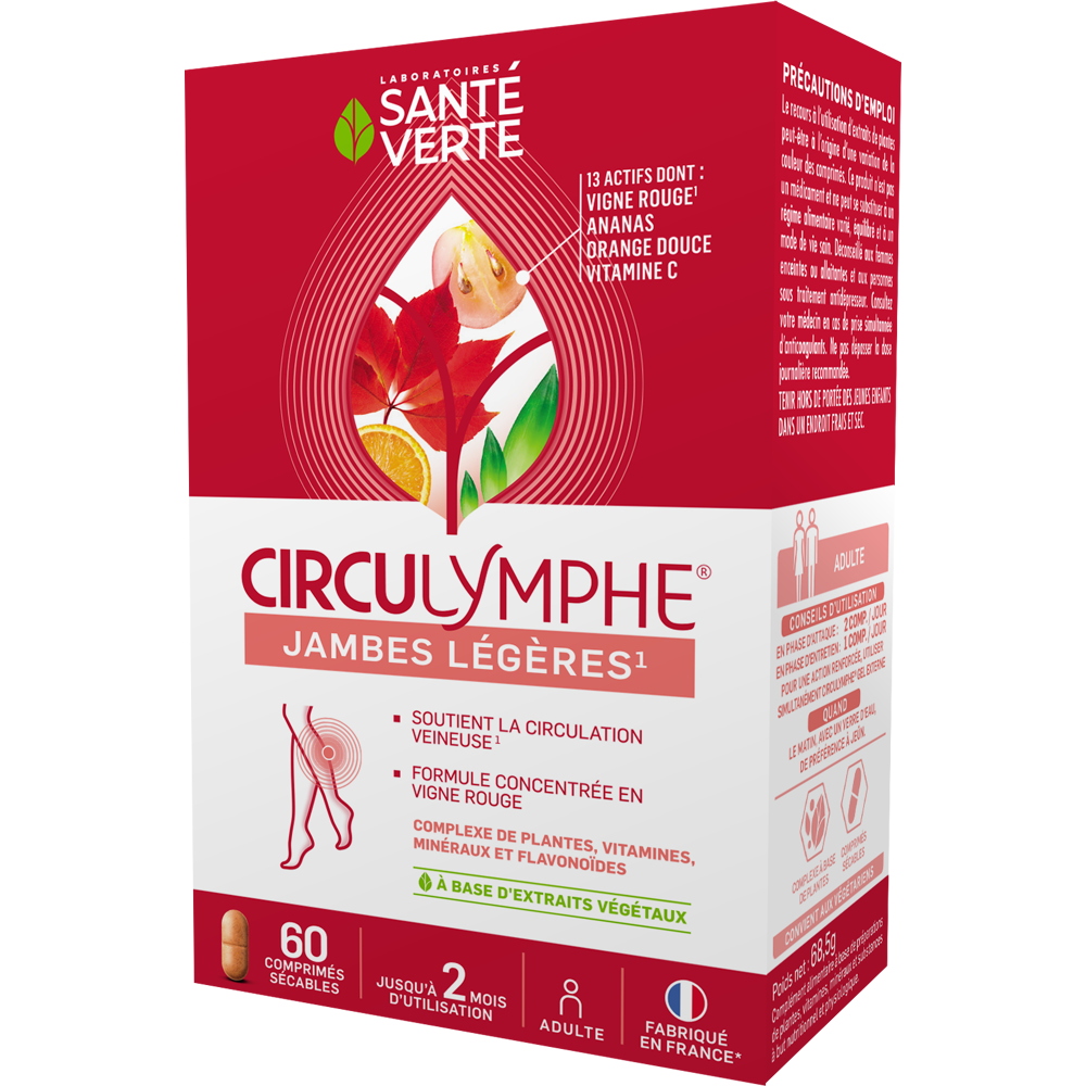 Circulymphe 60 comprimés
