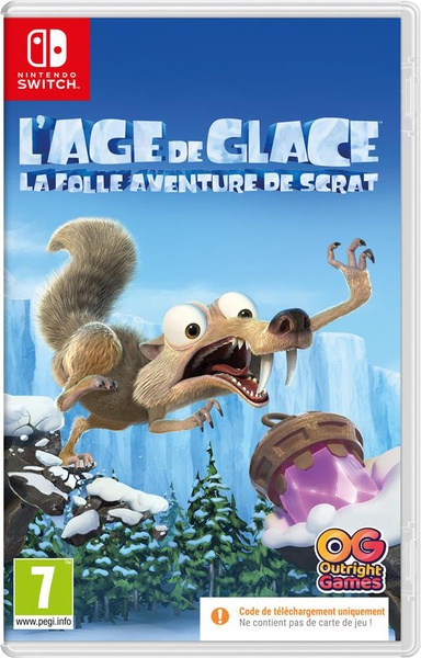 L'Age de glace - La folle aventure de Scrat - code de téléchargement (SWITCH)