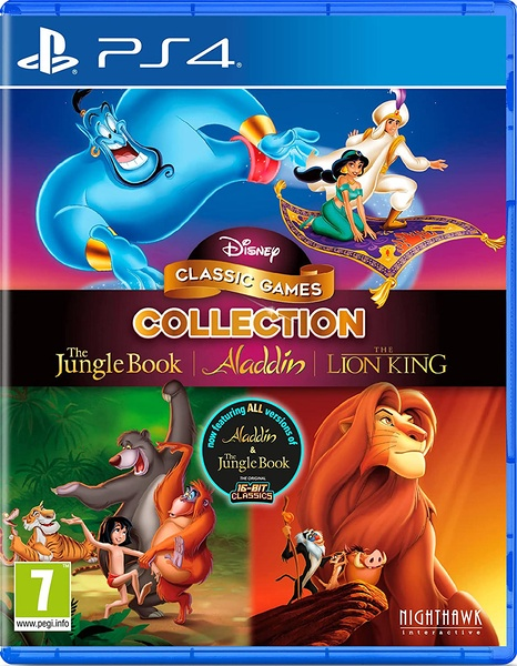 Disney Classic Games Collection : The Jungle Book, Aladdin, & The Lion King - Definitive edition (PS