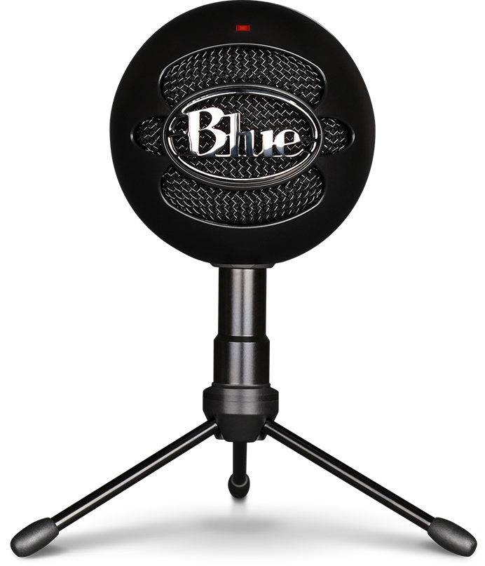 Cstore Microphone Usb Blue Snowball Pour Enregistrement, Streaming, Podcast, Gaming Sur PC Et Mac - Noir