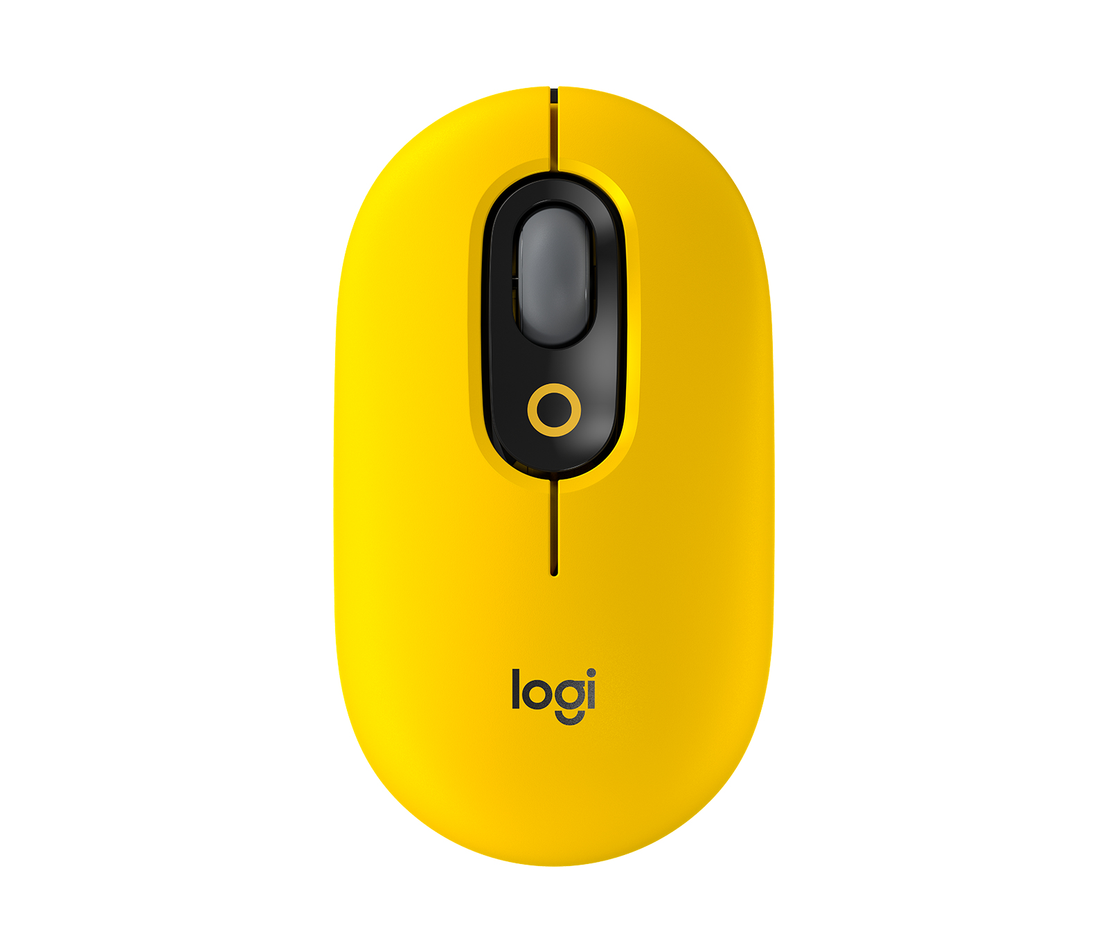 Souris sans fil Logitech POP MOUSE Black and Yellow