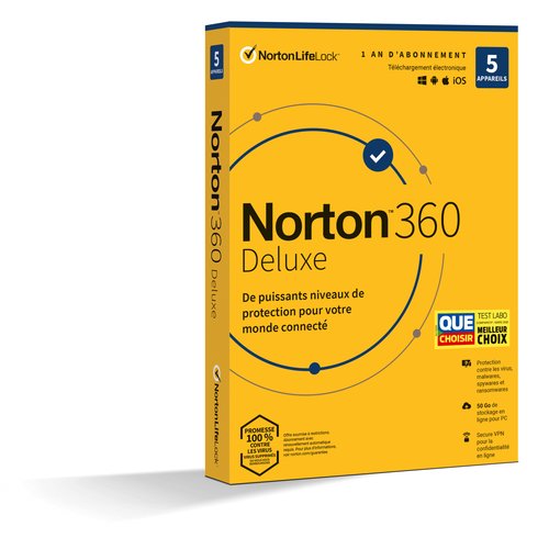ANTIVIRUS SECURITE Norton DELUXE360-50