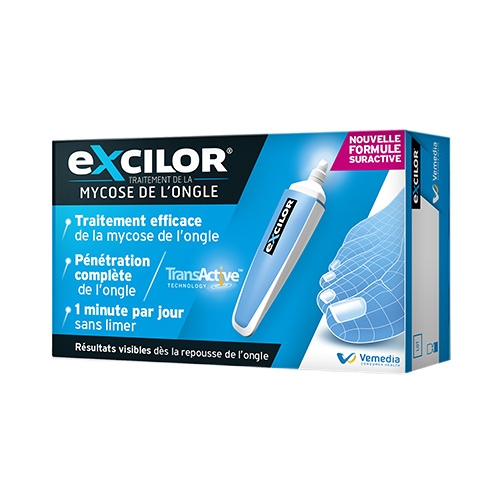 Excilor stylet traitement de la mycose de l'ongle 3,3 ml