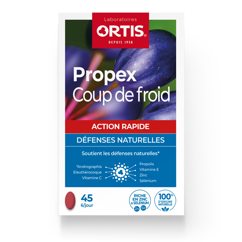 Ortis Propex Coup De Froid 45 comprimés