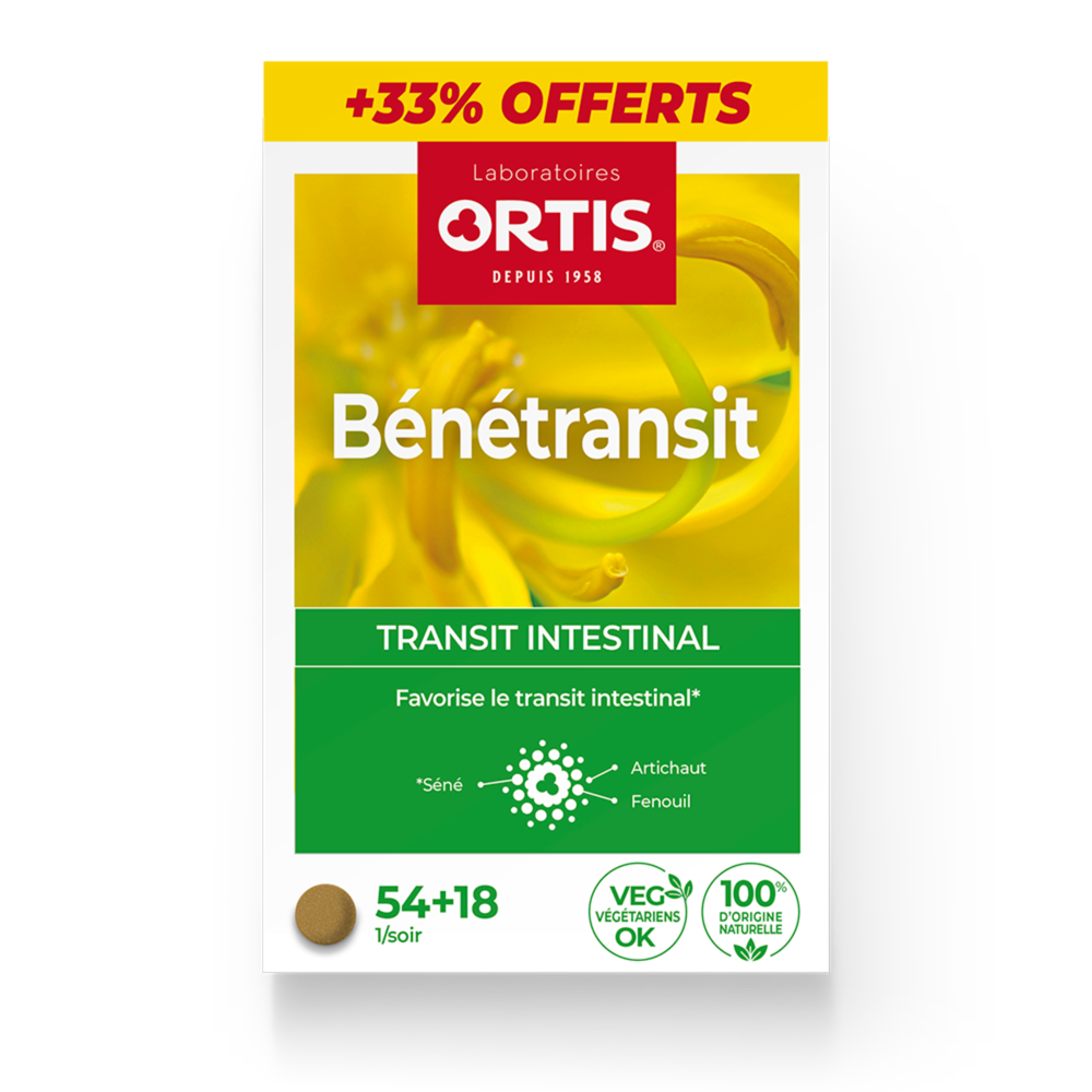 Bénétransit 54 comprimés + 18 comprimés offerts
