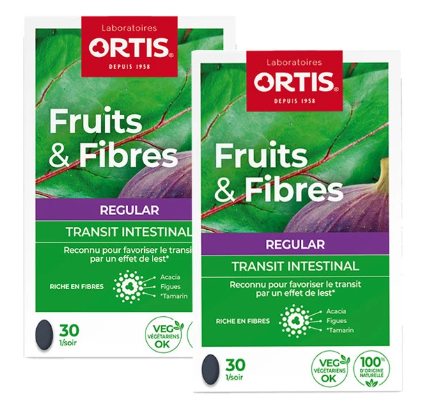 Fruits & Fibres Regular 2 x 30 comprimés