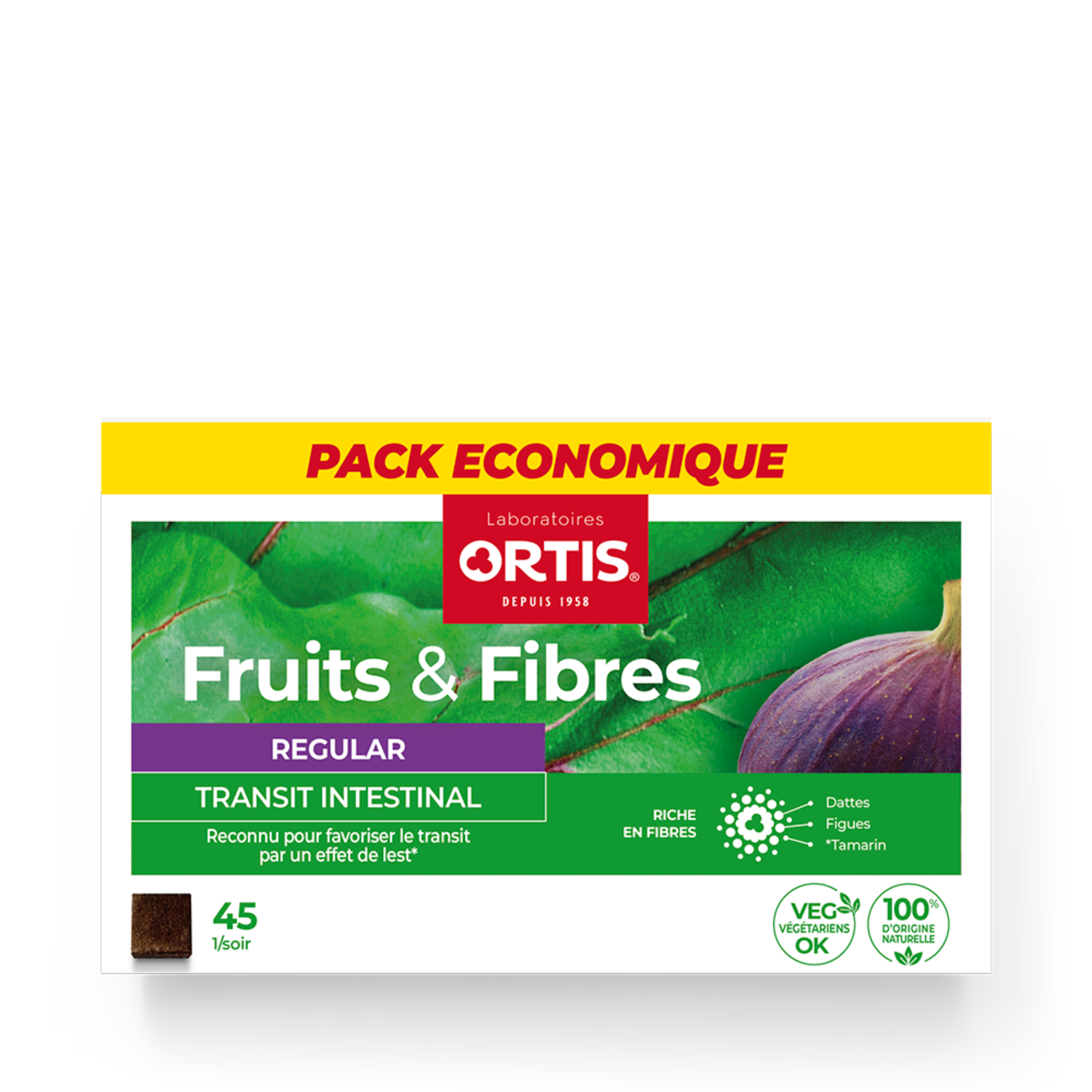 Fruits & Fibres Regular 45 cubes