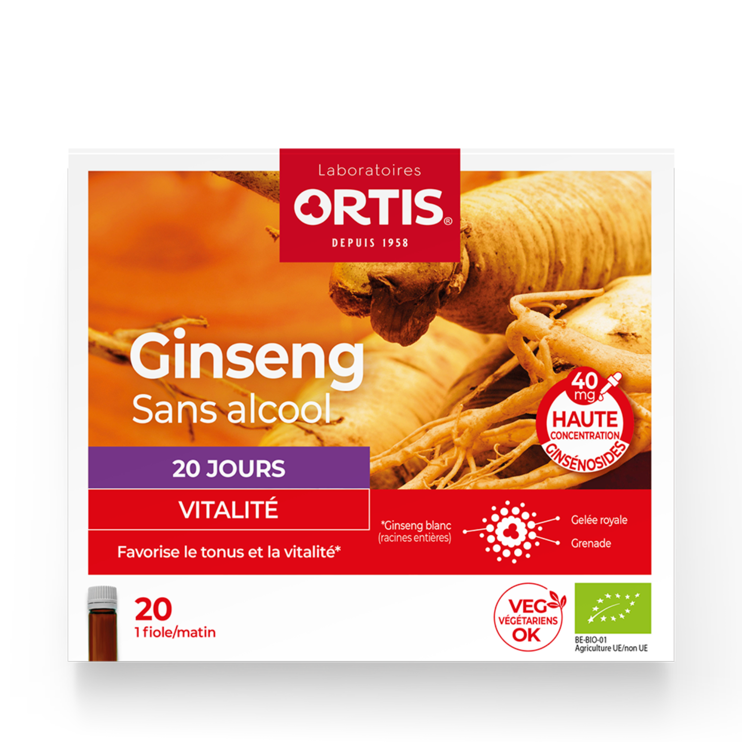 Ortis Ginseng Bio 300 ml