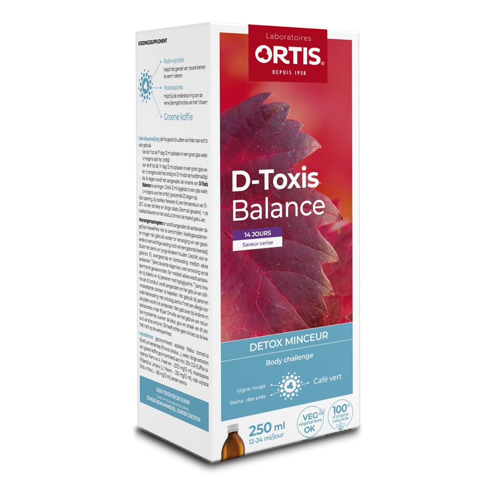 D-Toxis Balance Cerise 250ml