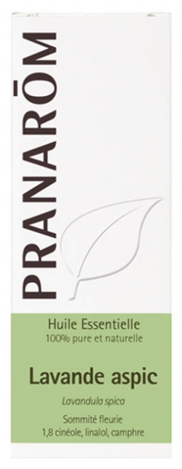 Huile essentielle Lavande aspic sommité fleurie 10ml