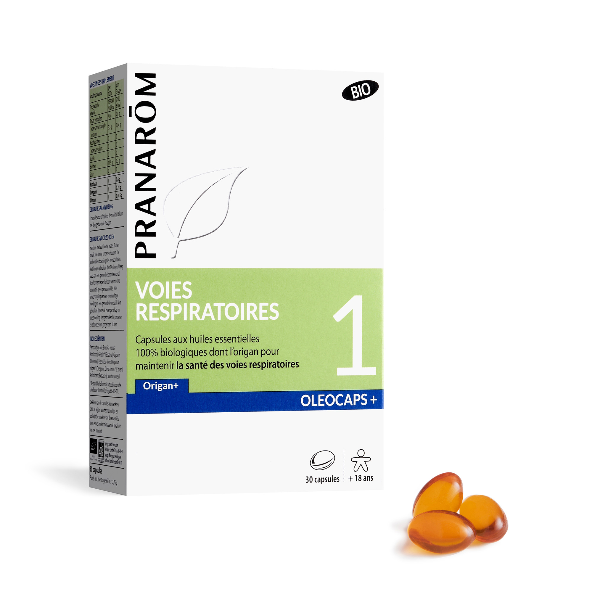 Oléocaps+ 1 voies respiratoires bio 30 capsules