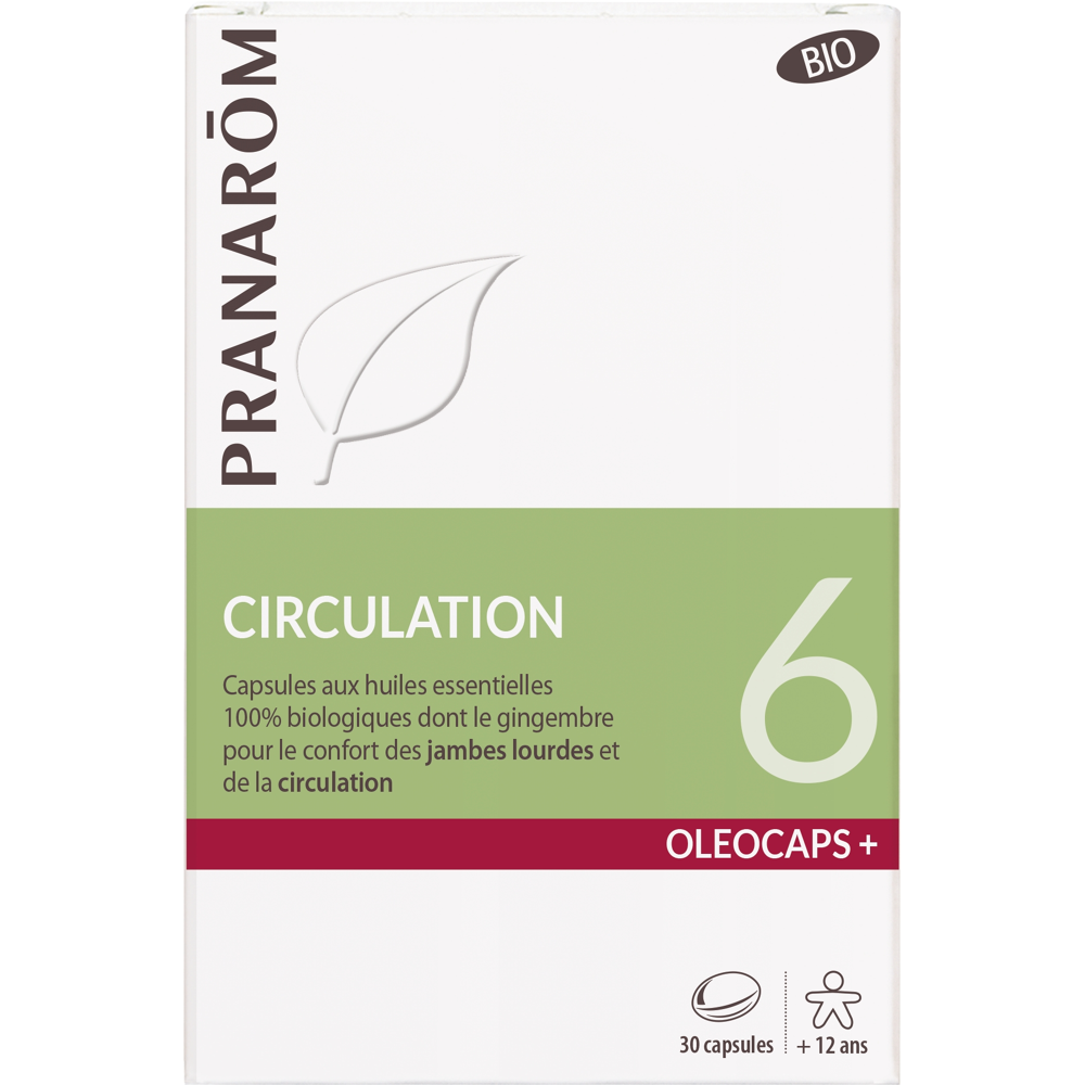 Oléocaps+ 6 Circulation Bio 30 Capsules