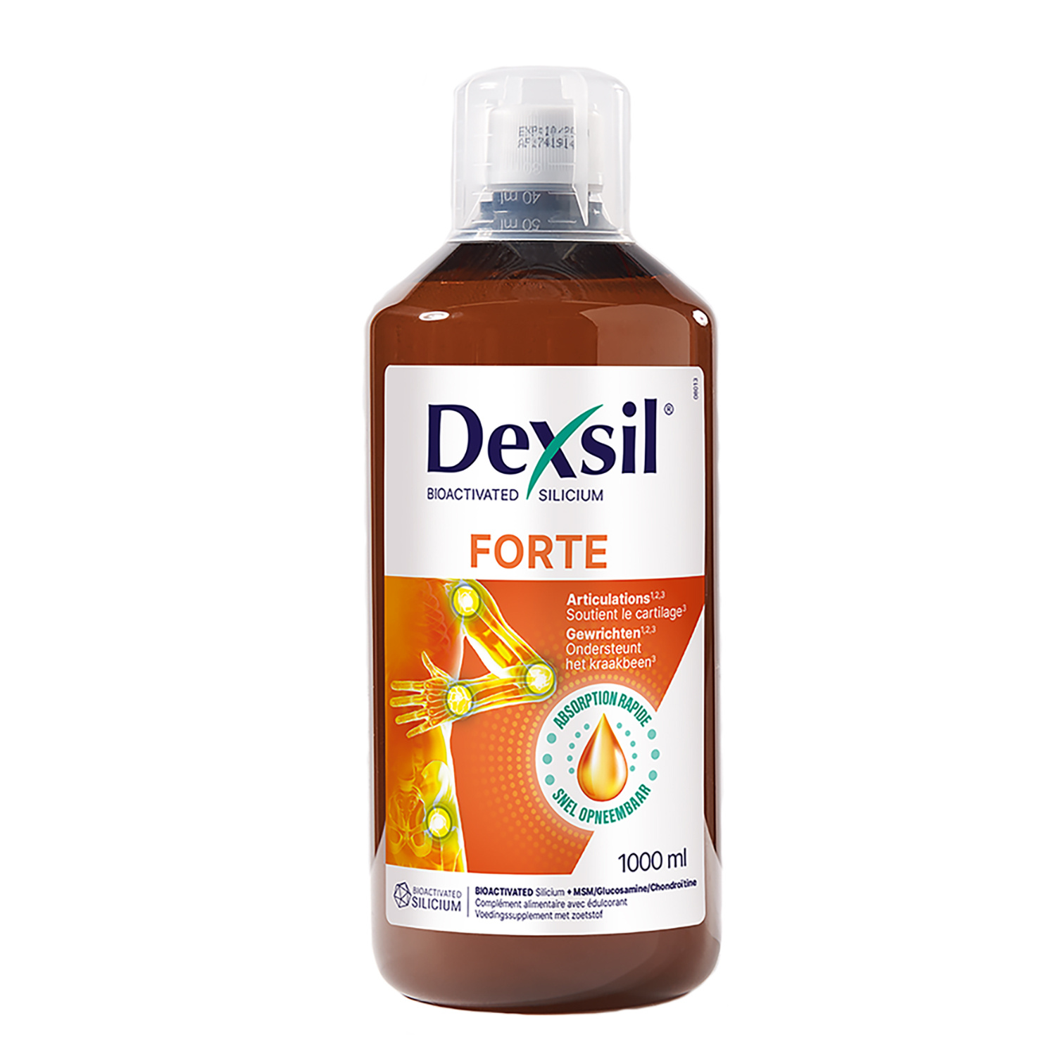 Forte articulations +msm glucosamine chondroîtine solution buvable 1L