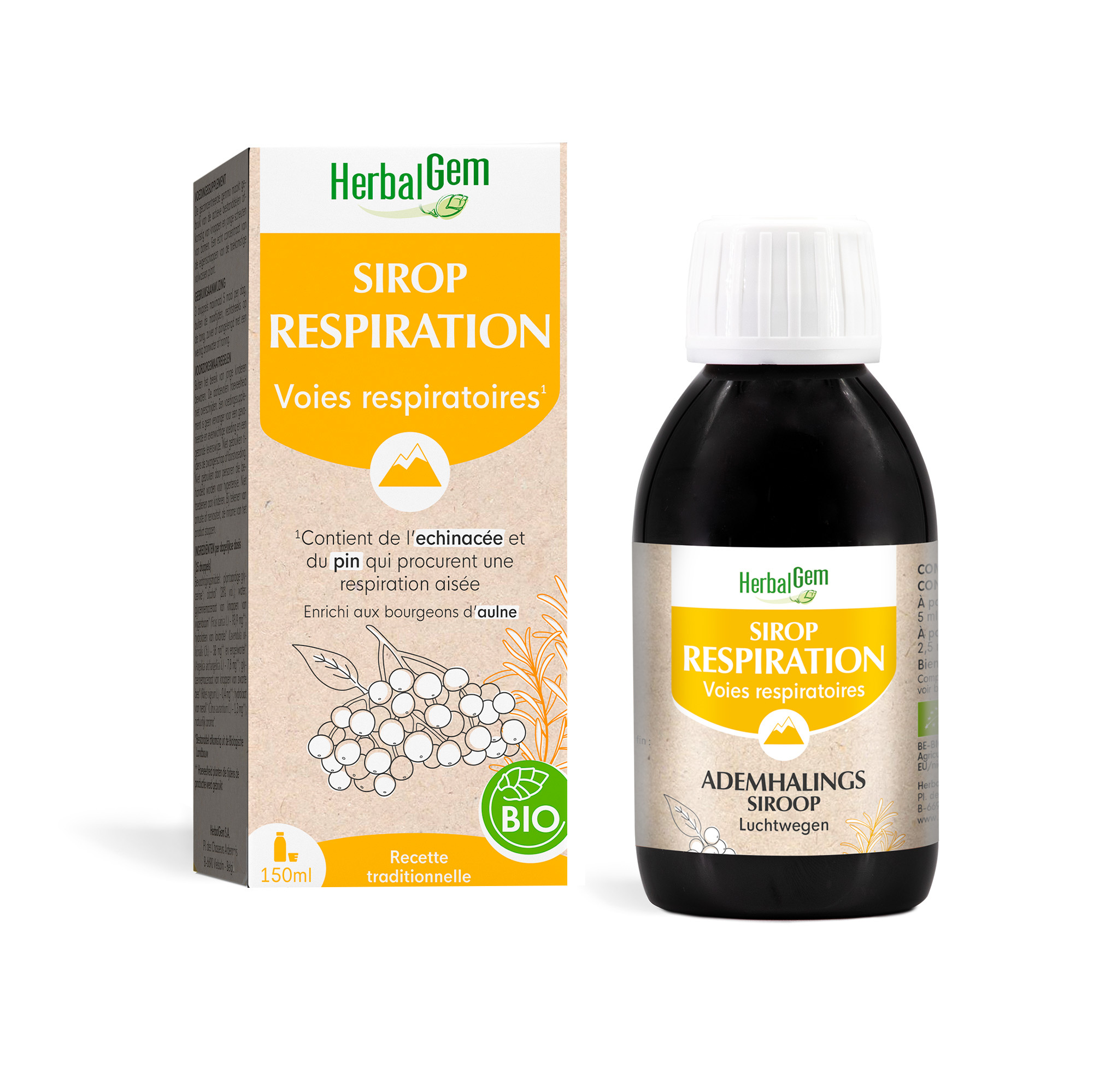 Sirop respiration bio 150 ml