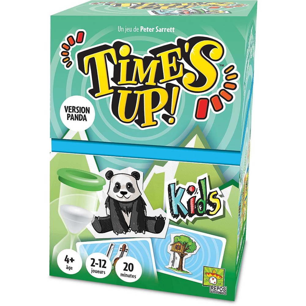 Time's Up Kids Panda