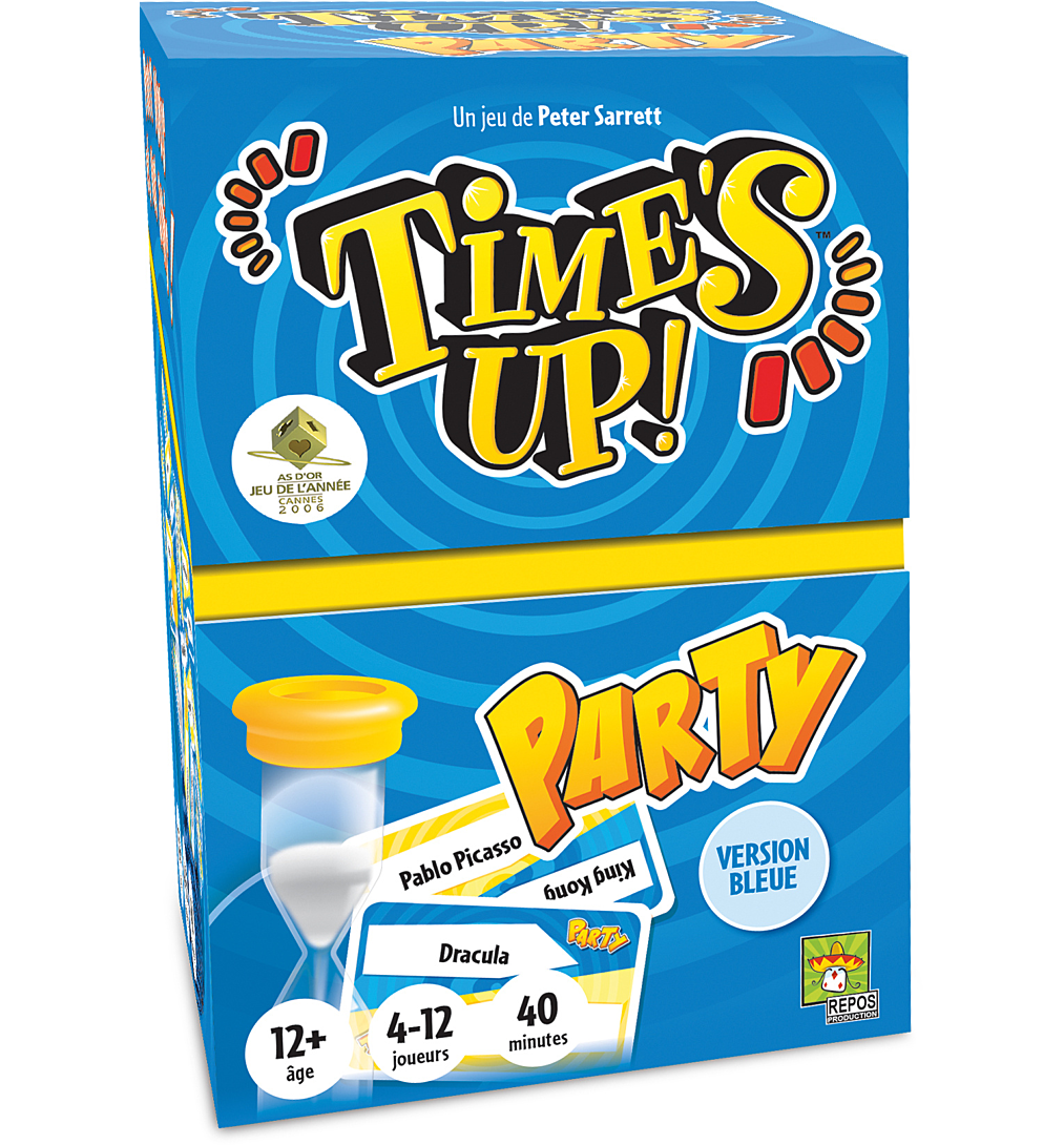 Time's Up Party Version Bleue