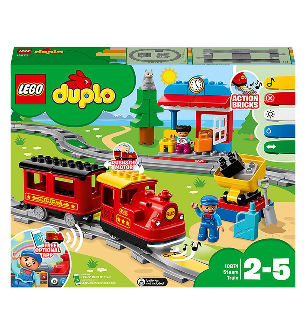 Lego® Duplo® Ma Ville - Le Train À Vapeur - 10874
