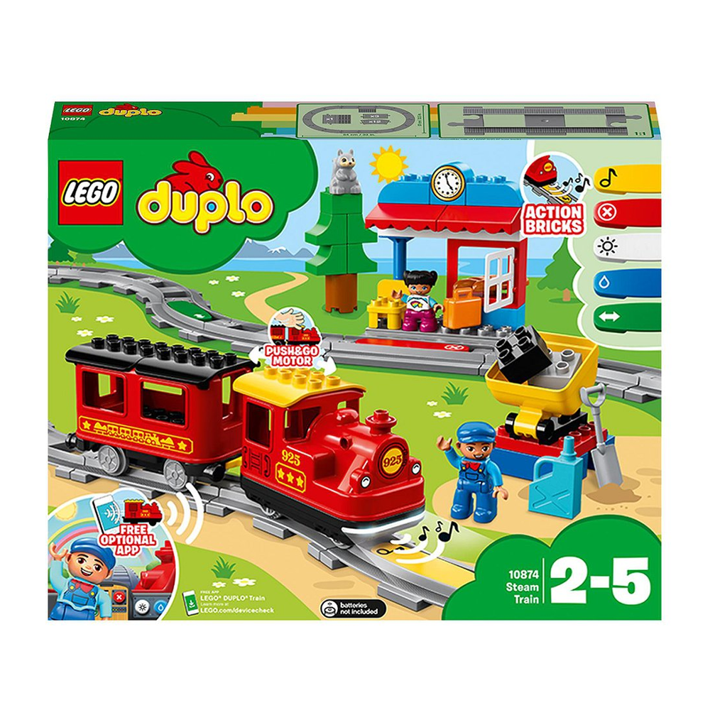 Lego® Duplo® Ma Ville - Le Train À Vapeur - 10874