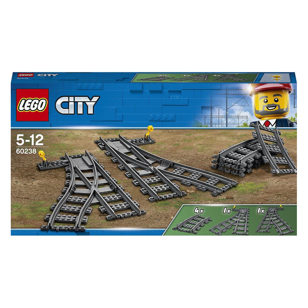 Lego® City - Les Aiguillages - 60238