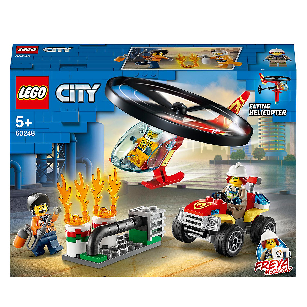 Lego® City - L'intervention De L'hélicoptère Des Pompiers - 60248