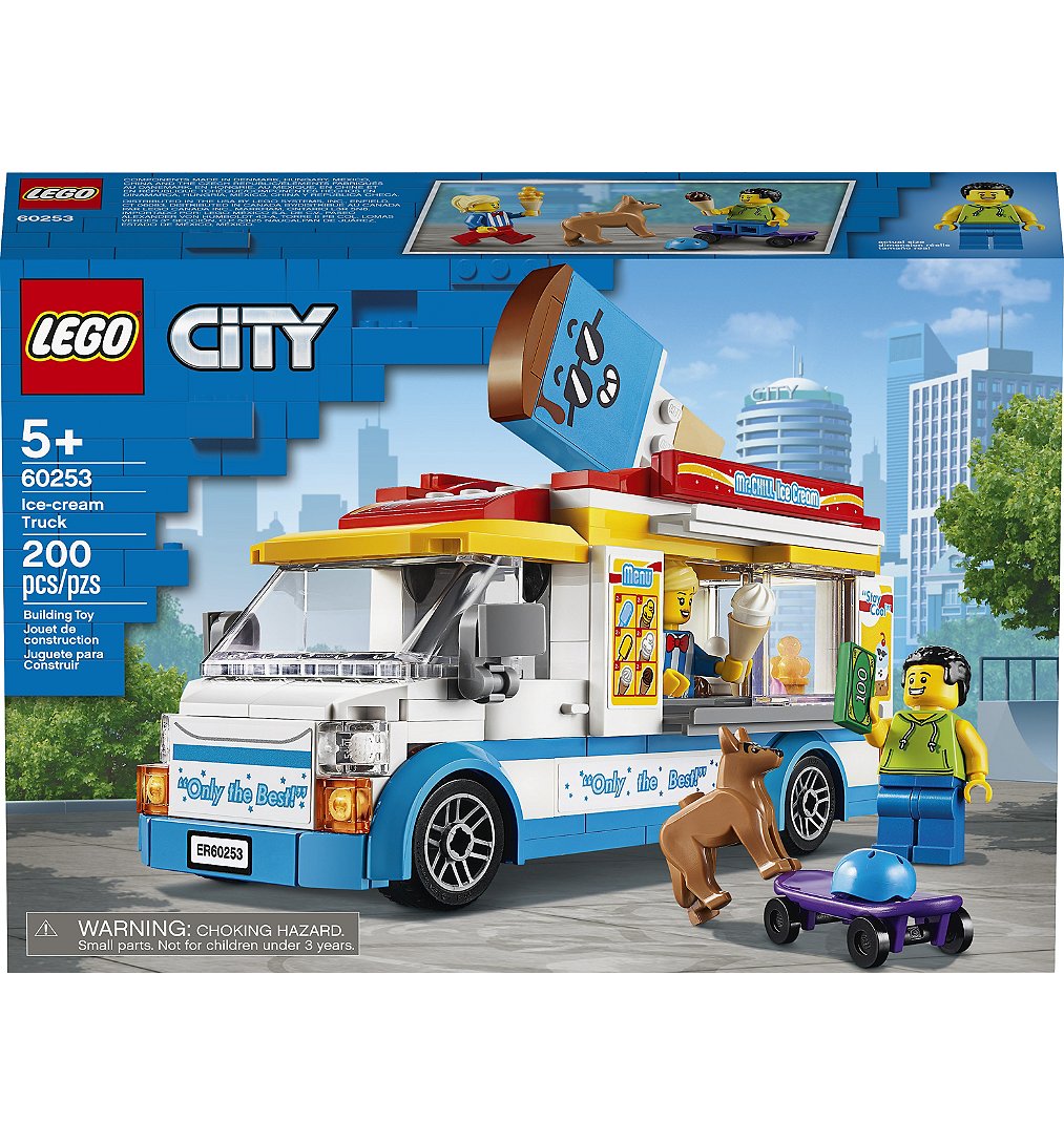 Lego® City - Le Camion De La Marchande De Glaces - 60253