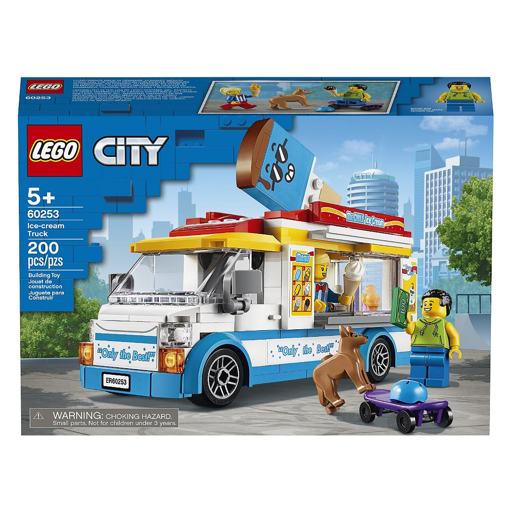 Lego® City - Le Camion De La Marchande De Glaces - 60253