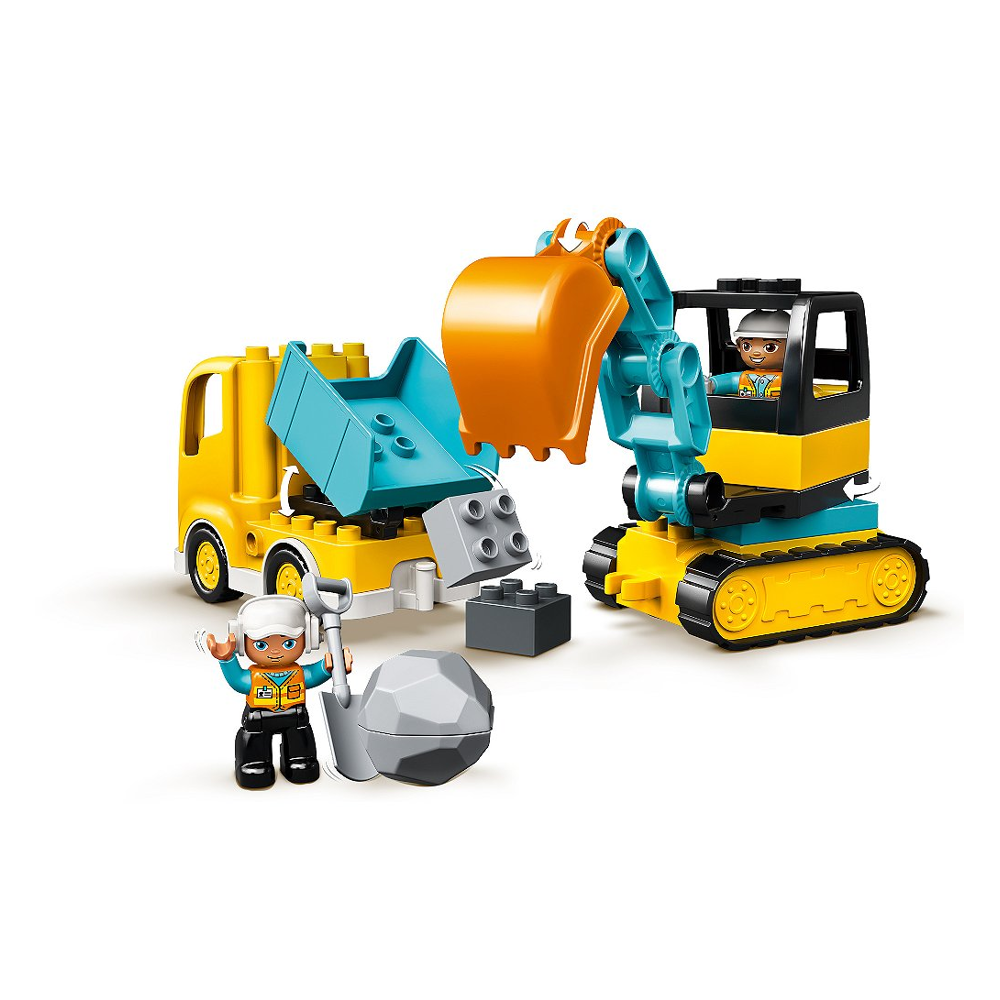 Lego® Duplo® Construction - Le Camion Et La Pelleteuse - 10931