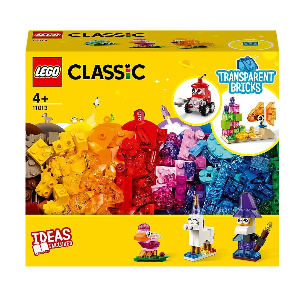LEGO® Classic - Briques transparentes créatives - 11013