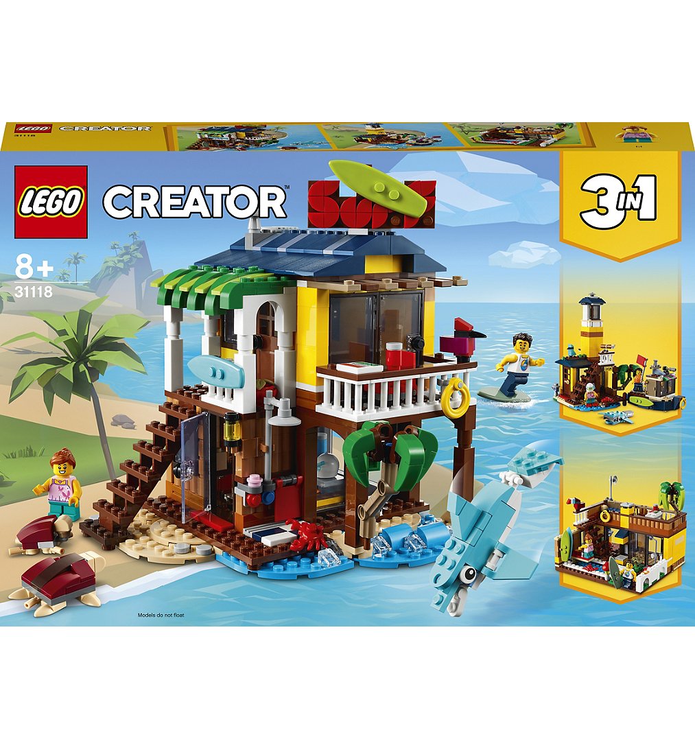 LEGO® Creator - La maison sur la plage du surfeur - 31118