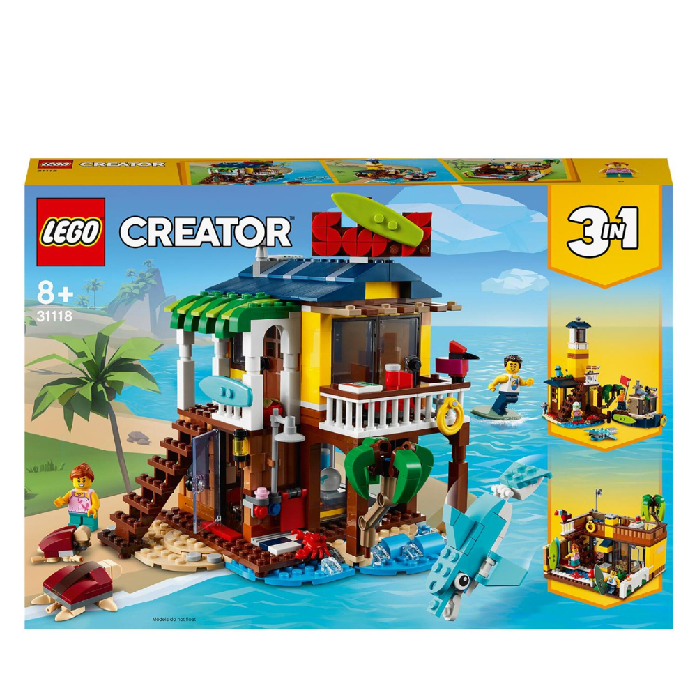 LEGO® Creator - La maison sur la plage du surfeur - 31118